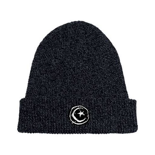 FOUNDATION STAR & MOON BEANIE BLACK