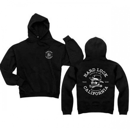 HARD LUCK WATSONVILLE HOOD BLACK