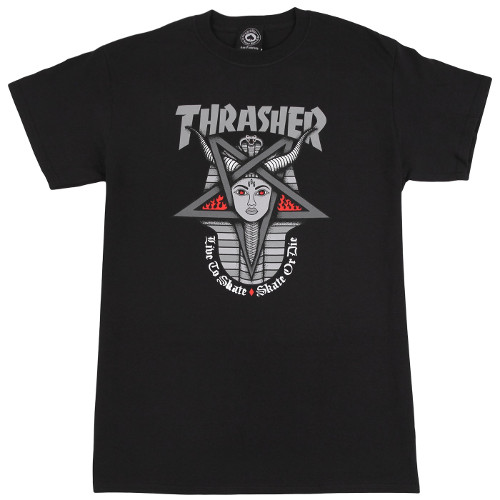 THRASHER GODDESS S/S TEE BLACK