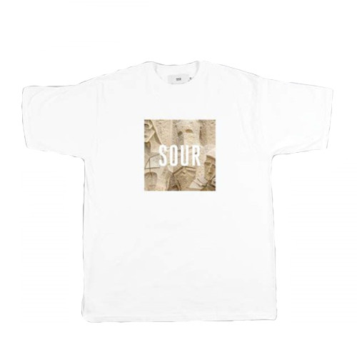 SOUR SAGRADA PHOTOPRINT TEE WHITE