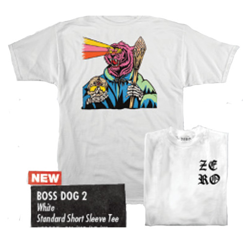 ZERO BOSS DOG 2 T-SHIRT WHITE