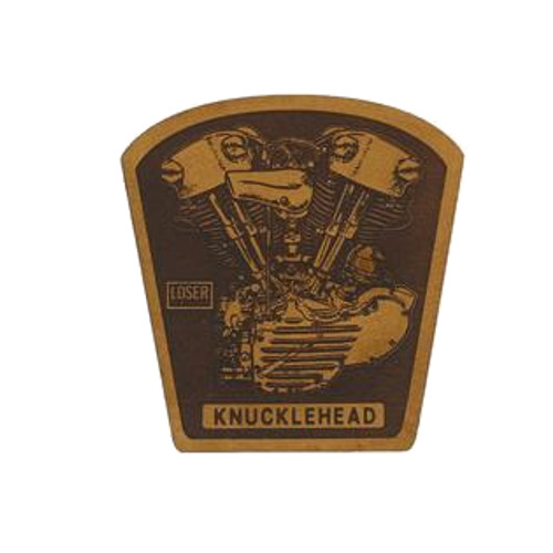 LOSER MACHINE KNUCKLE MOTOR LEATHER PATCH LEATHER