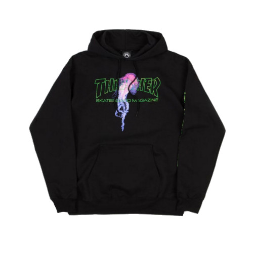 THRASHER ATLANTIC DRIFT HOOD BLACK