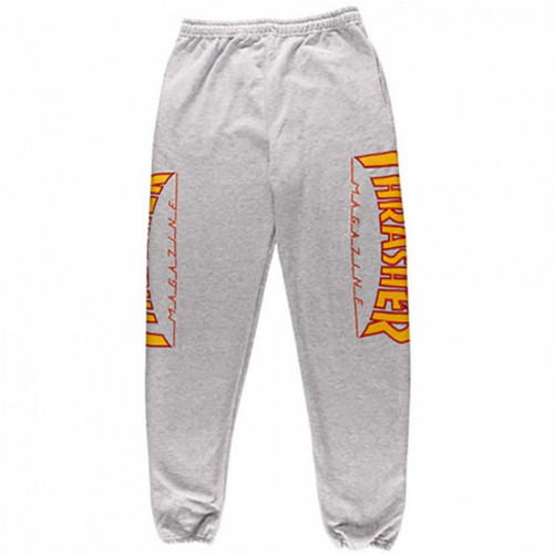 THRASHER FLAME SWEATPANTS GREY