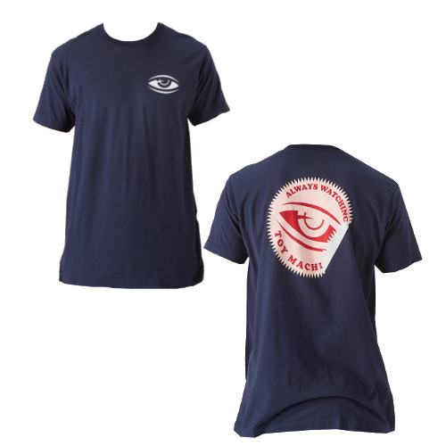TOY MACHINE ALWAYS WATCHING TEE NAVY