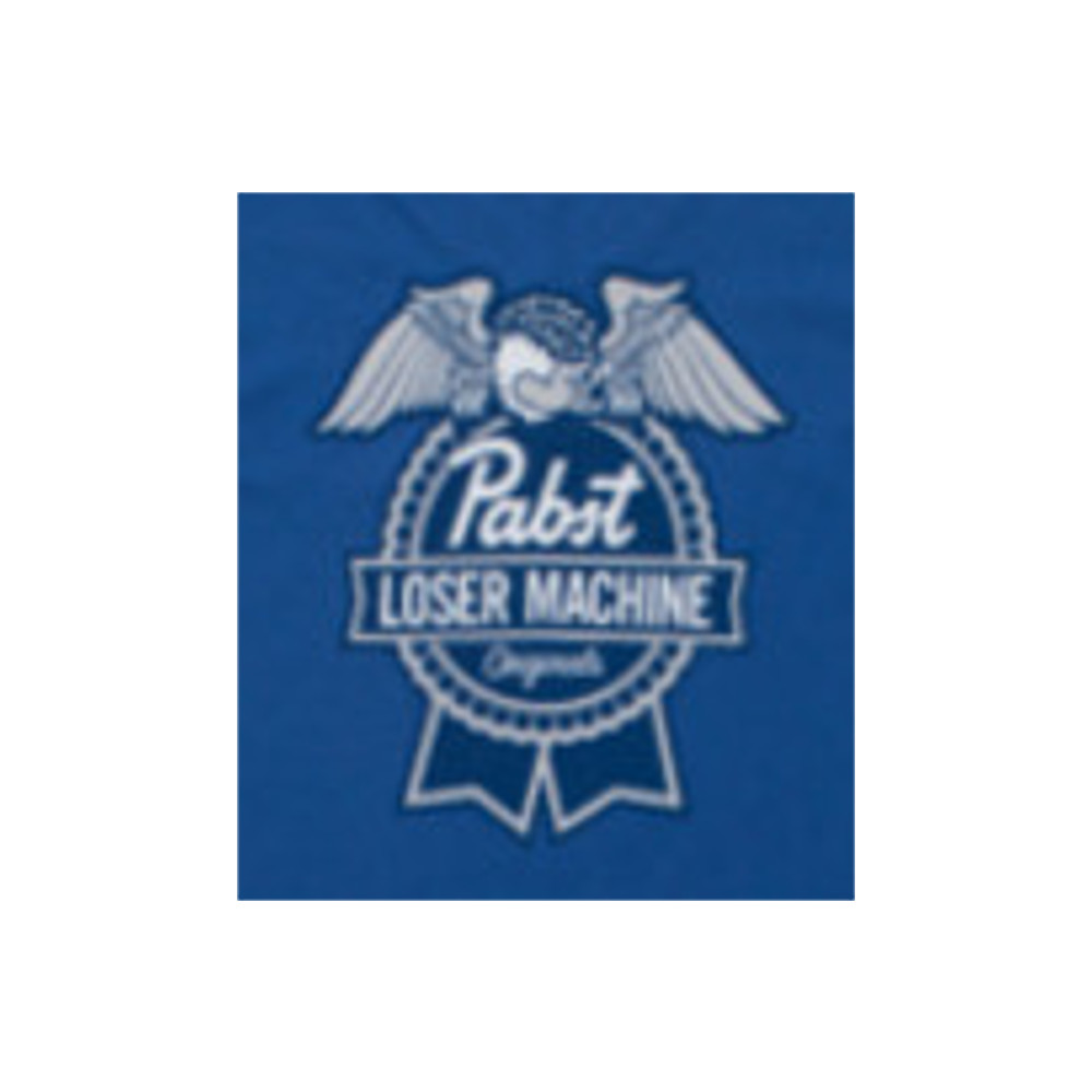 LOSER MACHINE X PABST MINOR LEAGUE STRIPE JERSEY ROYAL/WHITE/RED - Image 2