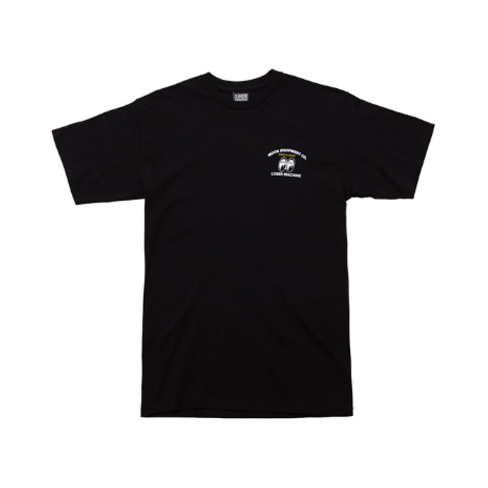 LOSER MACHINE X MOONEYES SPEED SHIFT TEE BLACK - Image 2