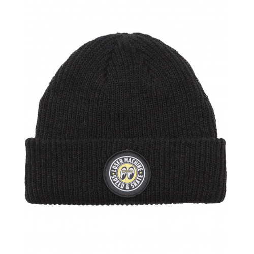 LOSER MACHINE X MOONEYES BEANIE BLACK OS
