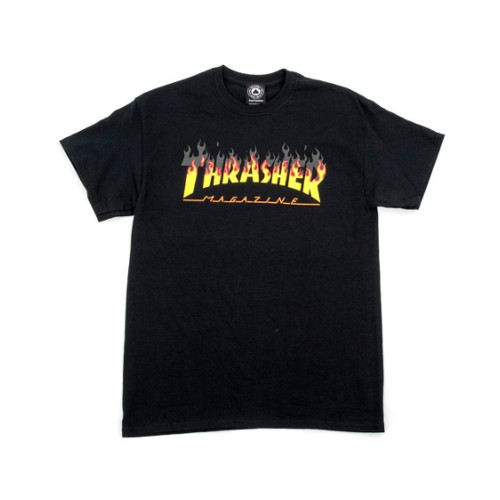 THRASHER BBQ S/S BLACK