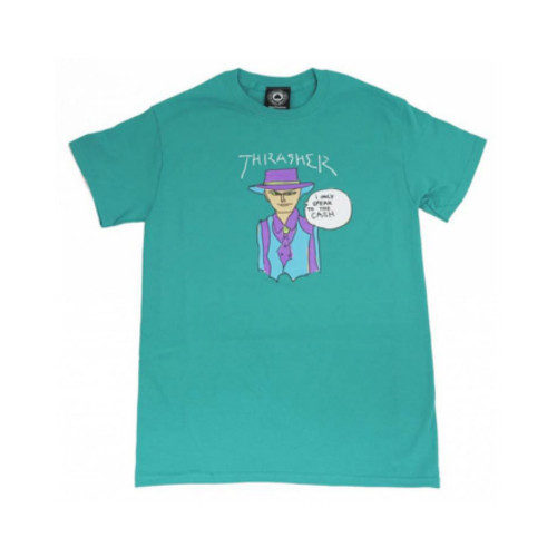 THRASHER GONZ CASH S/S JADE