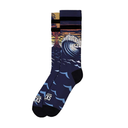 AMERICAN SOCKS TSUNAMI MID HIGH