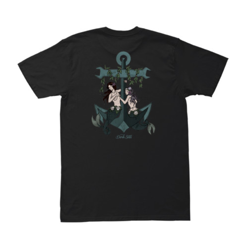 DARK SEAS TEMPTRESS PREM TEE BLACK
