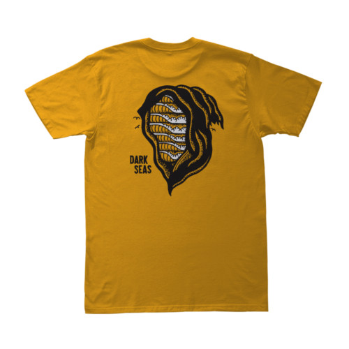 DARK SEAS SBK X DS DEAD HEAD PREM TEE GOLD