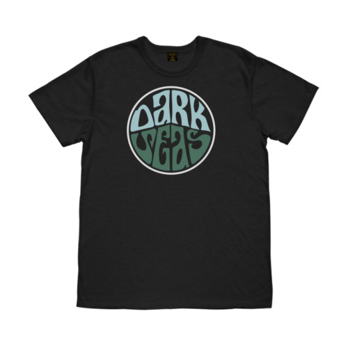 DARK SEAS CARVED BLEND TEE BLACK PEARL