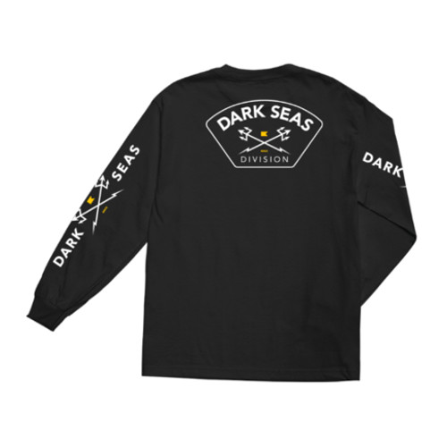 DARK SEAS MOISTURE WICKING L/S BLACK
