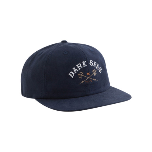 DARK SEAS MENACE 6 PANEL CAP NAVY OS