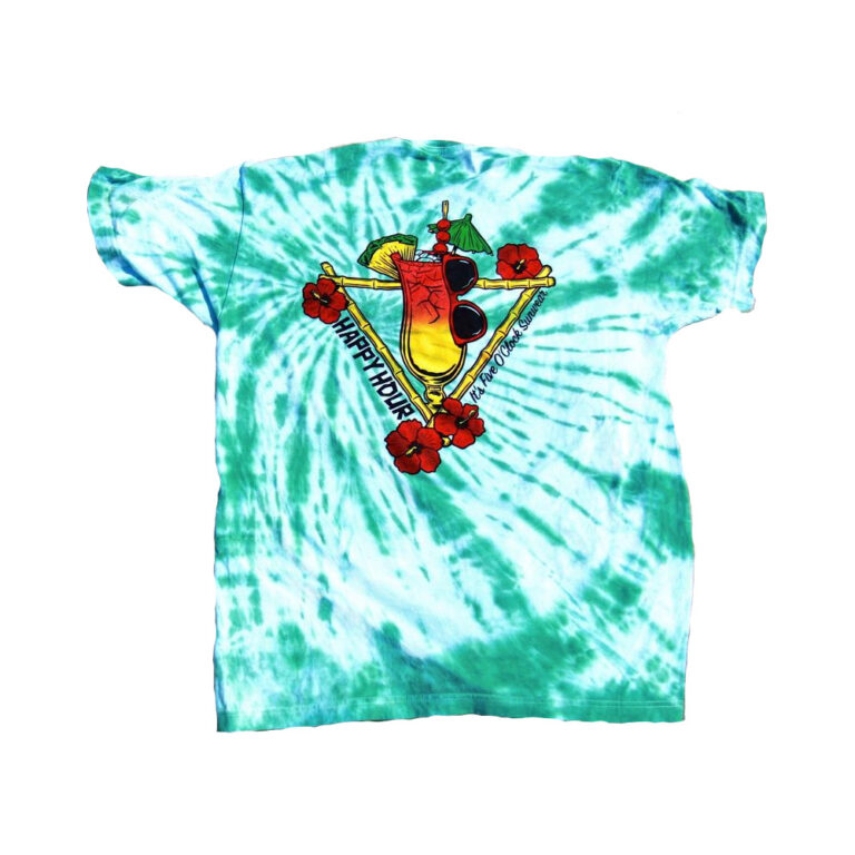 HAPPY HOUR TIE DYE MAI TAI TEE - Image 2