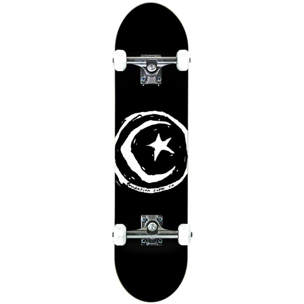 FOUNDATION STAR & MOON SQUARE BLK COMPLETE 8.0