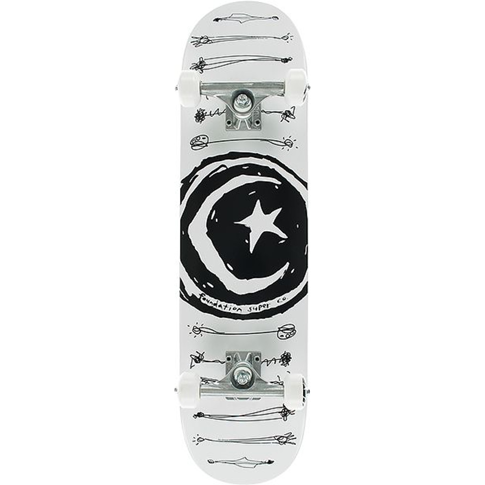 FOUNDATION STAR & MOON SCRIBBLE COMPLETE 7.75