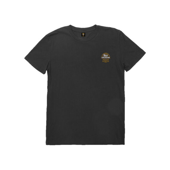 LOSER MACHINE X PBR FULL BLOOM ALL DAY S/S TEE DUSTY BLACK