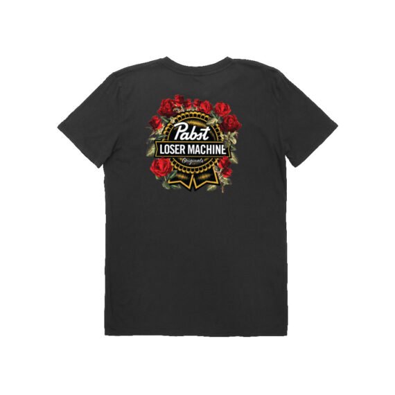 LOSER MACHINE X PBR FULL BLOOM-ALL DAY S/S DUSTY BLACK