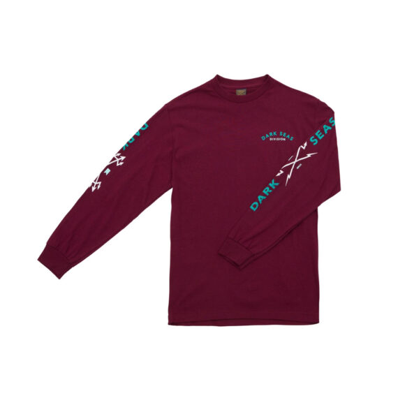 DARK SEAS HEADMASTER L/S BURGUNDY