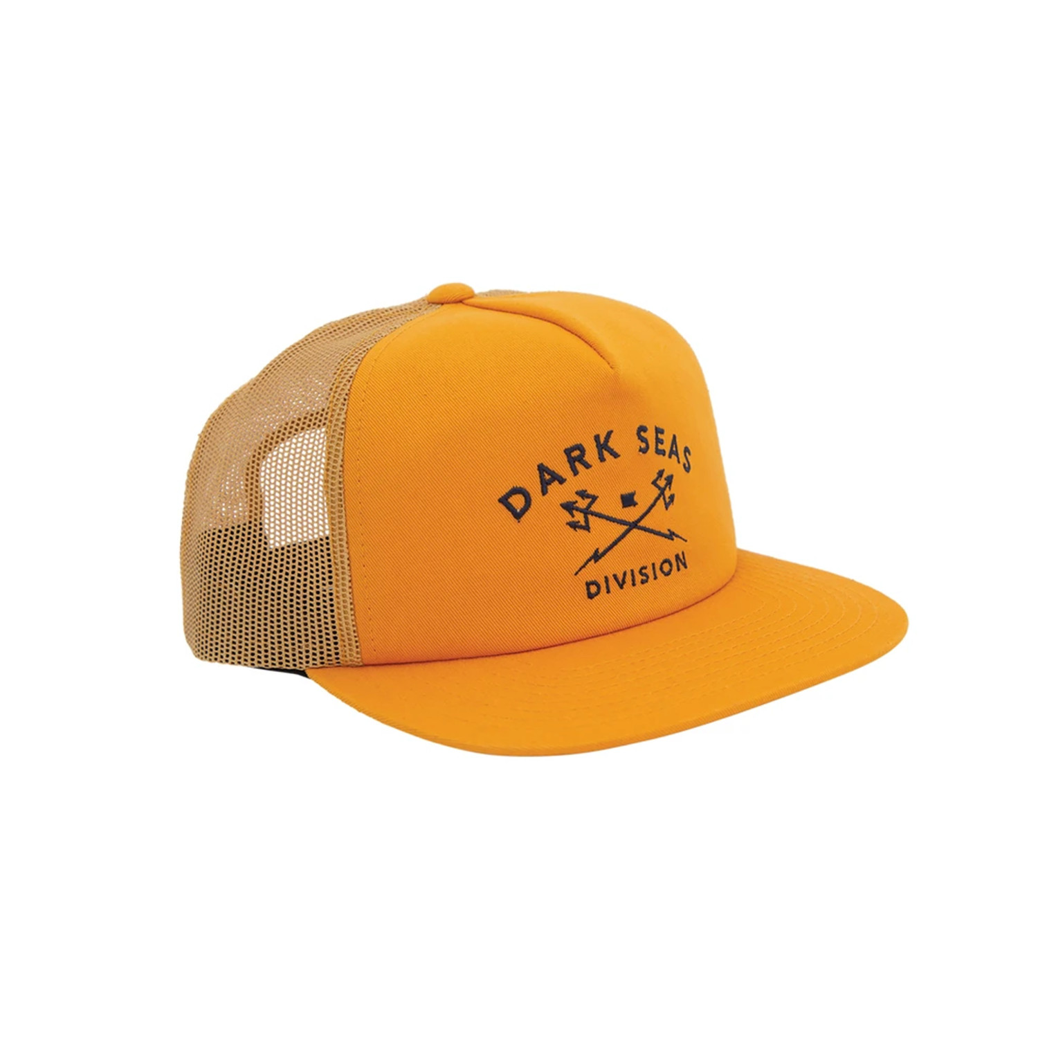 DARK SEAS TRIDENTS TRUCKER HEADWEAR GOLD OS