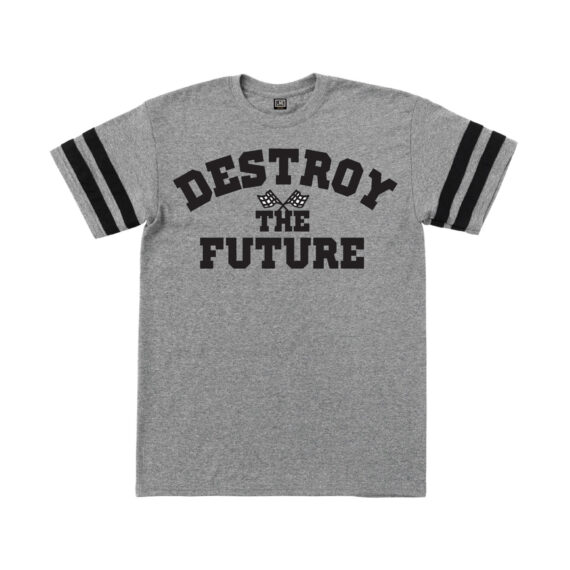 LOSER MACHINE STARTING LINE TWO STRIPE JERSEY GRAPHITE HEATHER/BLACK