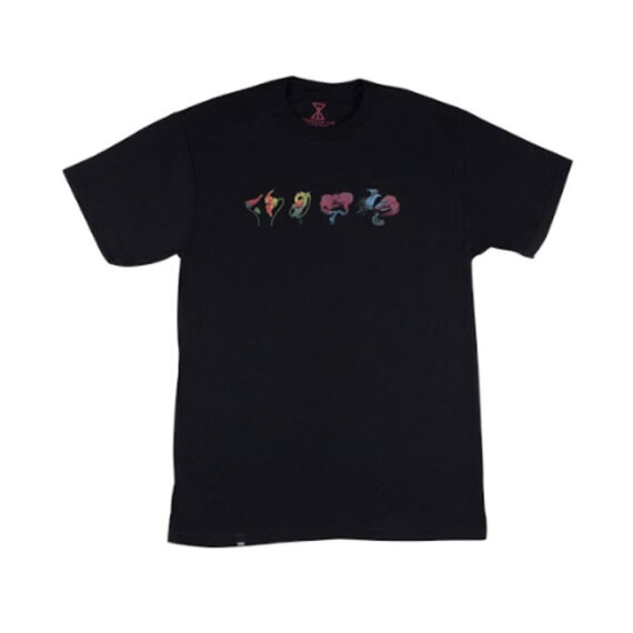 SOUR PINK GUS S/S BLACK
