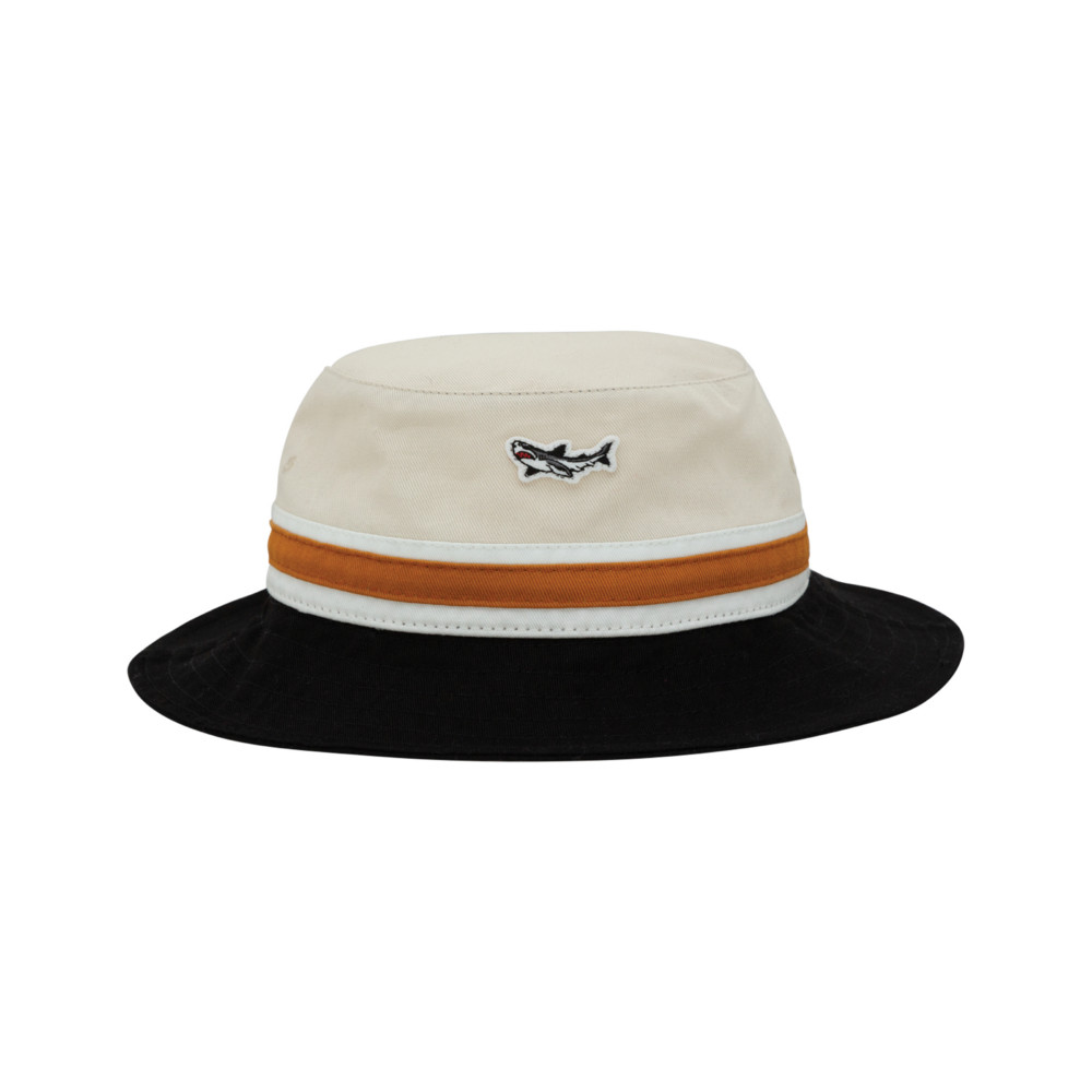 DARK SEAS GOTHARD BUCKET HAT WHITE/BLACK OS