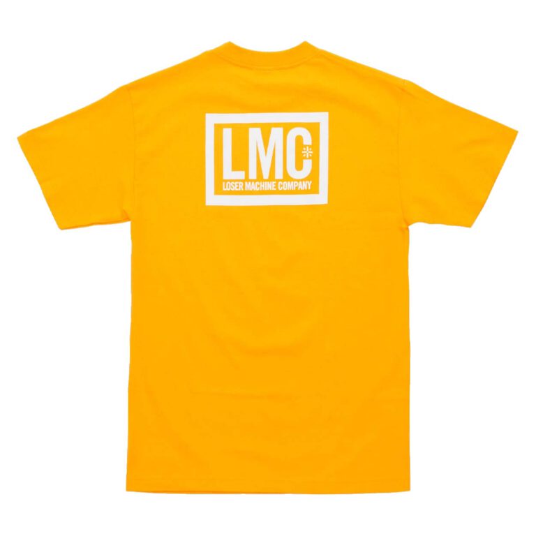 LOSER MACHINE HARDLINE TEE GOLD
