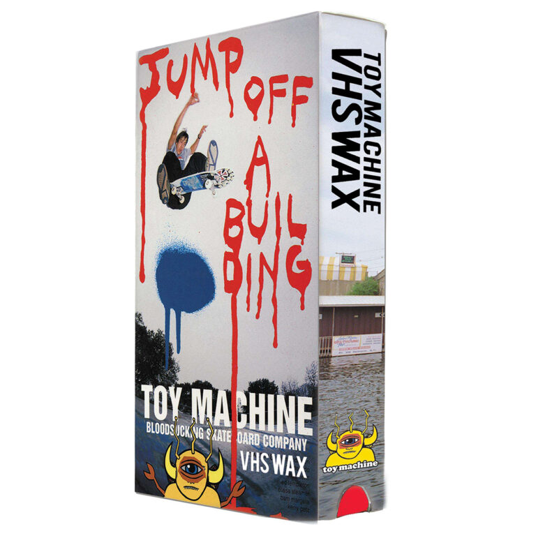 TOY MACHINE WAX VHS JUMP OFF A BUILDING