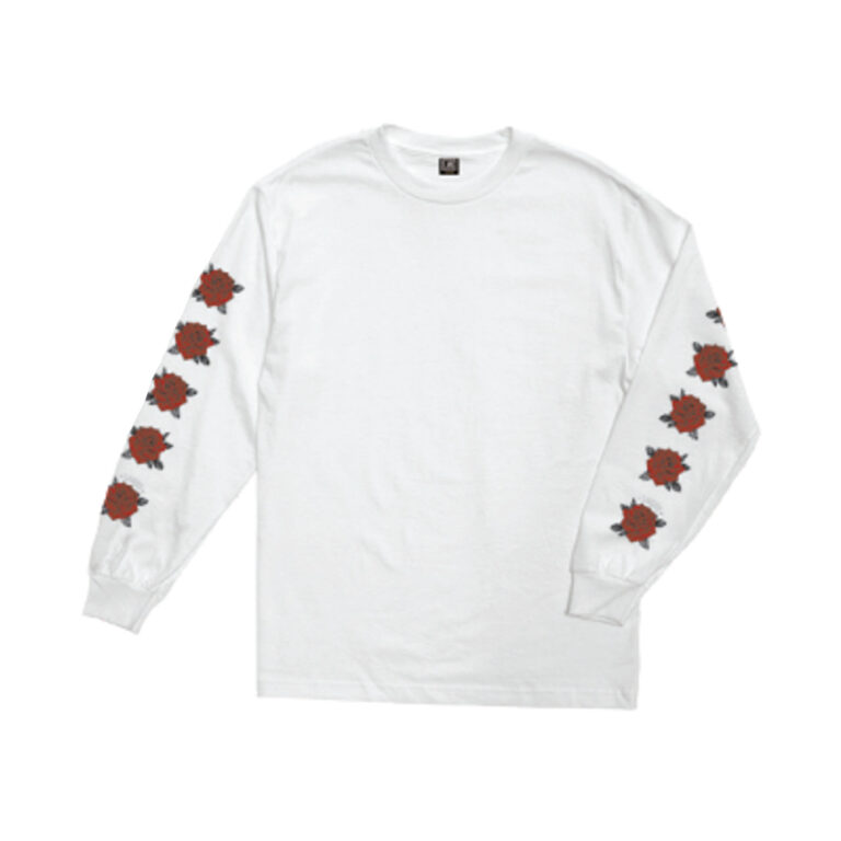 LOSER MACHINE FLOURISH L/S TEE WHITE - Image 2
