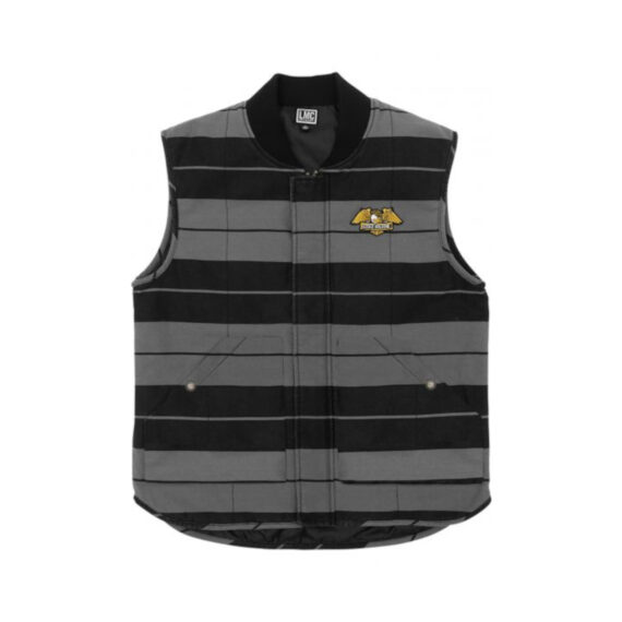 LOSER MACHINE CONDOR II VEST CHARCOAL/BLACK