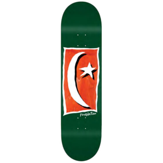 FOUNDATION STAR & MOON V2 GREEN 8.125