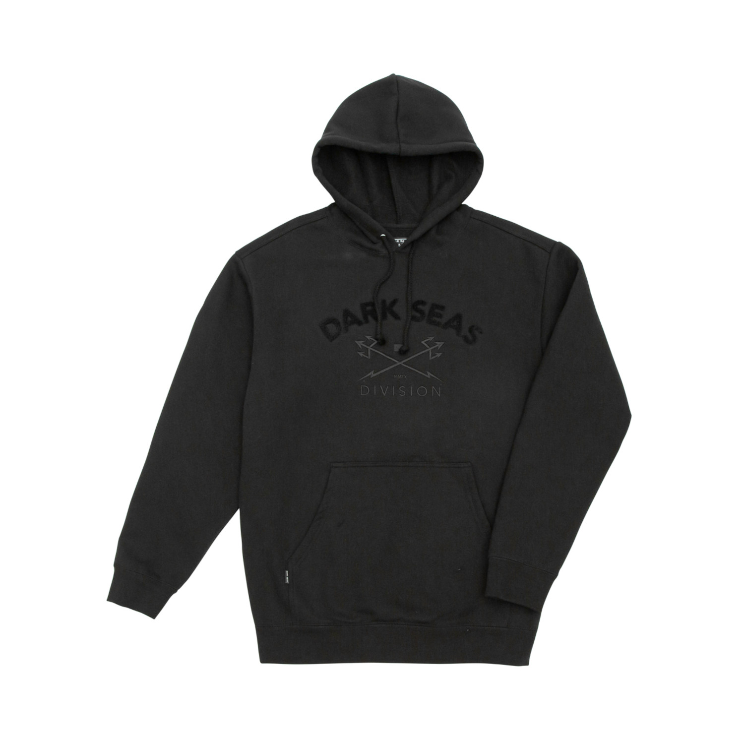 DARK SEAS SCRIPPS CUSTOM FLEECE BLACK
