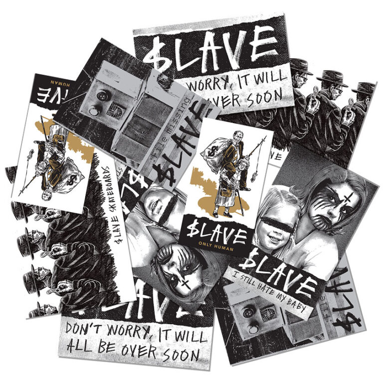 SLAVE ASSORTED STICKER SP21 12-PACK - Image 3