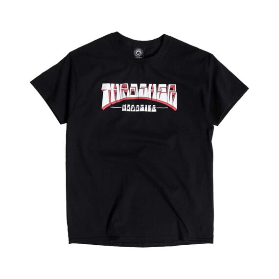 THRASHER FIRME LOGO S/S T-SHIRT BLACK