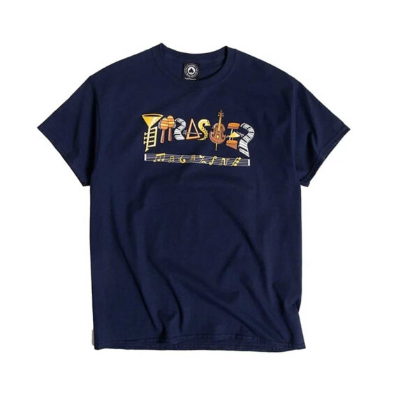 THRASHER FILLMORE LOGO S/S T-SHIRT NAVY