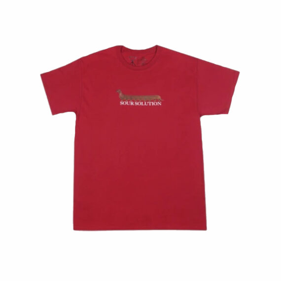 SOUR CENTIHUND TEE CARDINAL RED