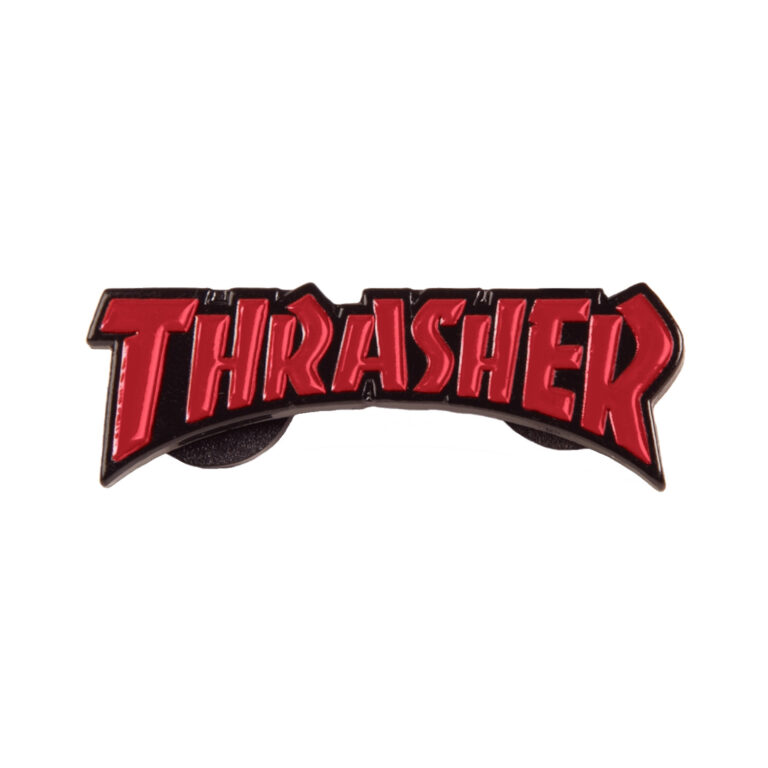 THRASHER LOGO LAPEL PIN