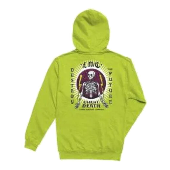 LOSER MACHINE SHOCKWAVE PULLOVER FLEECE SAFETY YELLOW