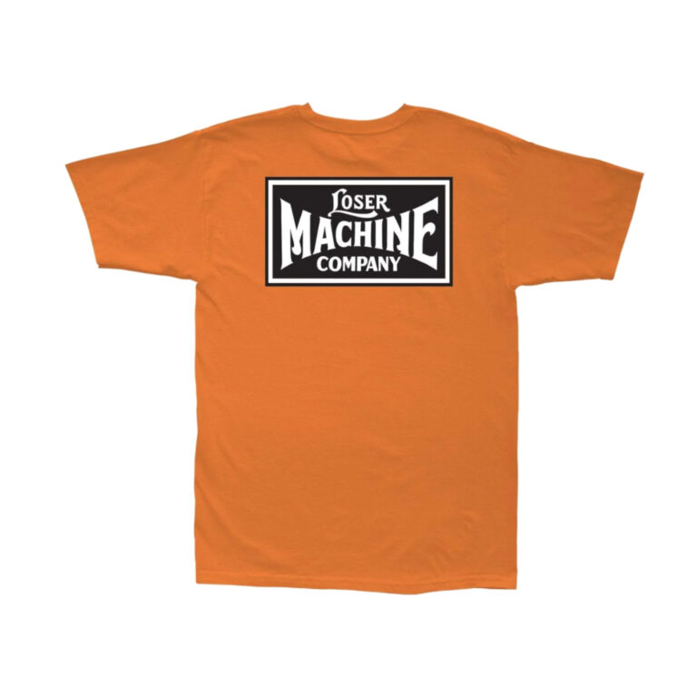 LOSER MACHINE NEW-OG S/S T-SHIRT ORANGE
