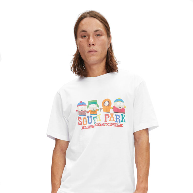 HYDROPONIC SOUTH PARK CREW S/S T-SHIRT WHITE