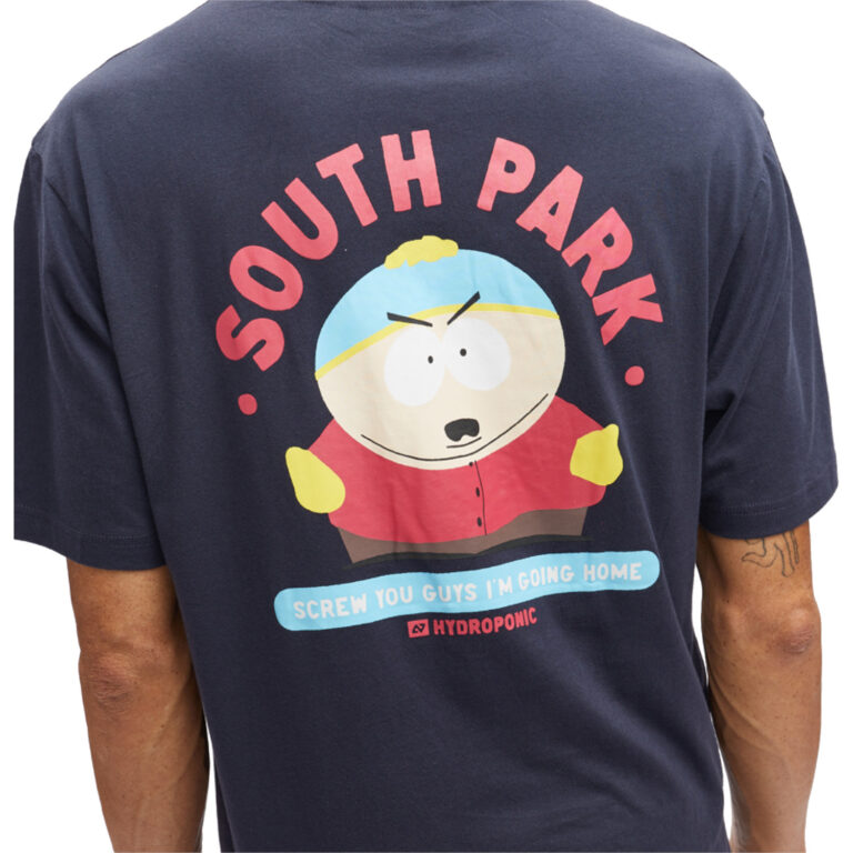 HYDROPONIC SOUTH PARK CARTMAN S/S T-SHIRT NAVY - Image 3