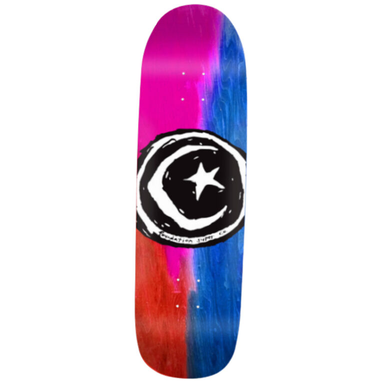 FOUNDATION STAR & MOON DYED SHAPED 9.0