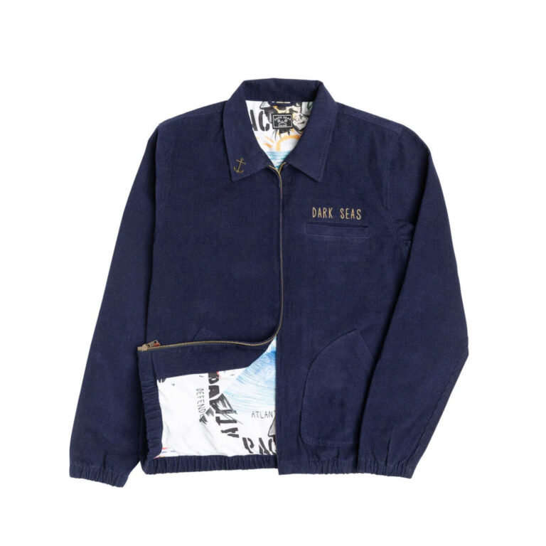 DARK SEAS TIDEWATER JACKET NAVY - Image 2