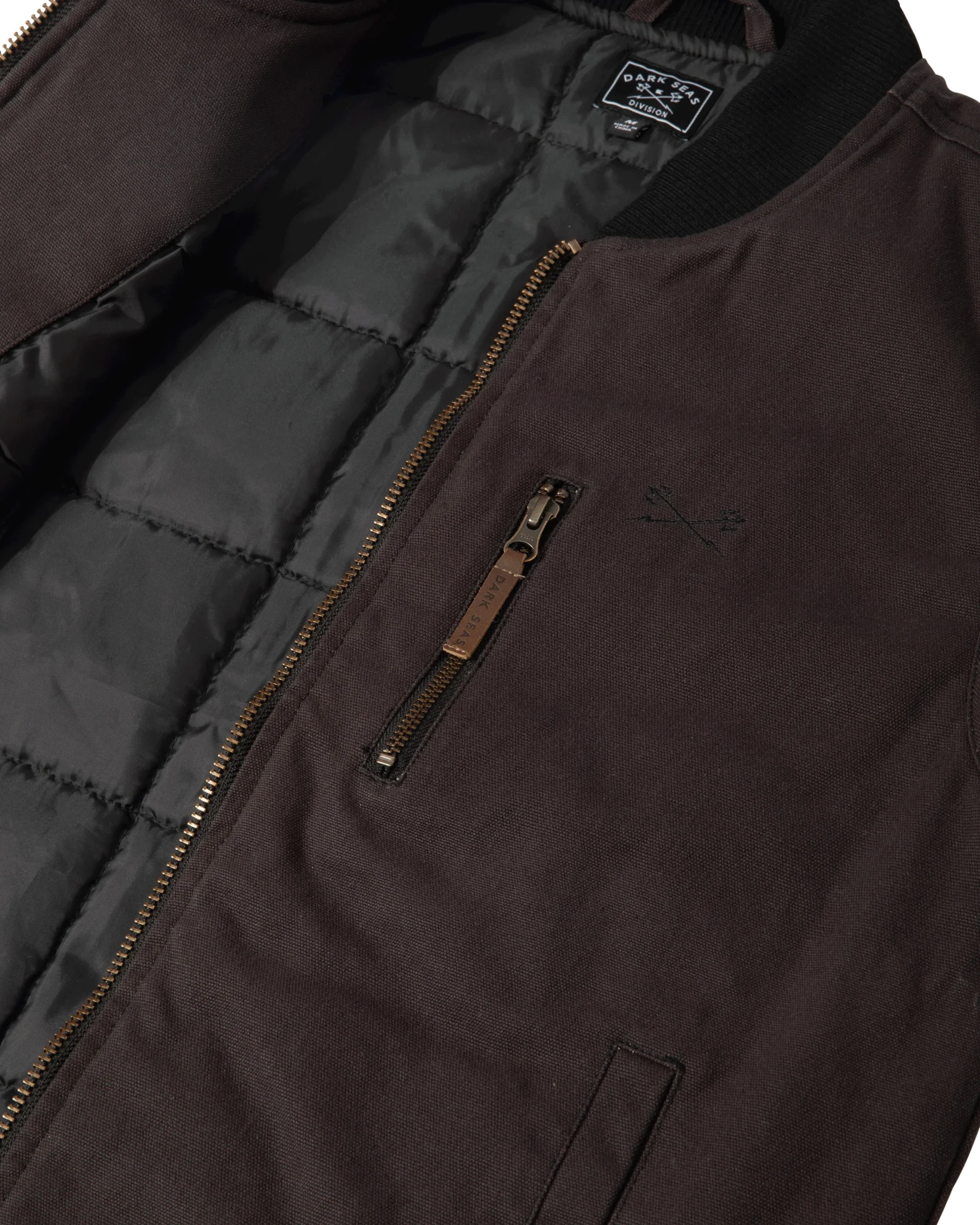 DARK SEAS SEAMUS VEST BLACK - Image 4