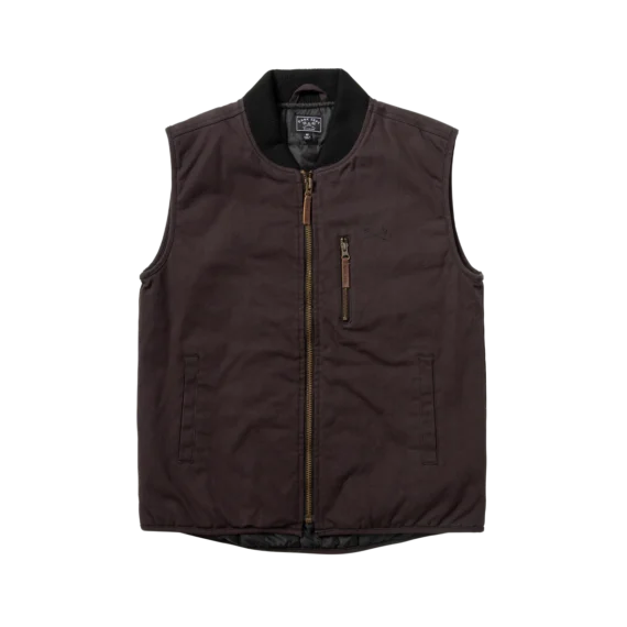 DARK SEAS SEAMUS VEST BLACK