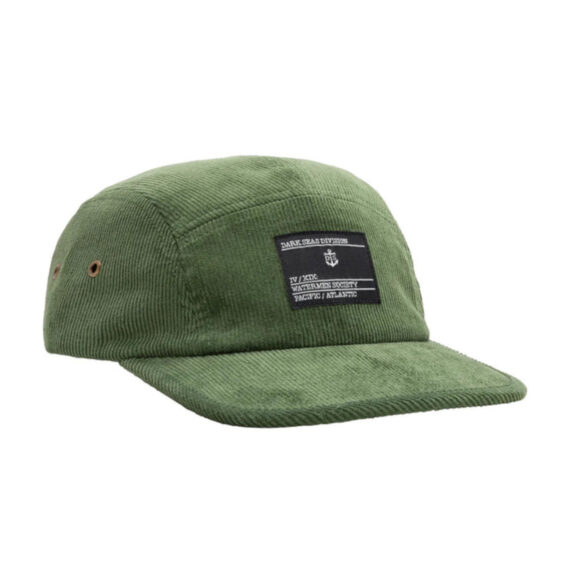DARK SEAS BEALE CORDUROY CAP OLIVE